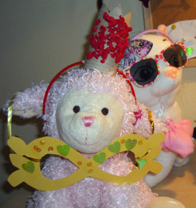 karnevalove masky, pavucie siete