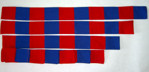 Červeno-modré metre