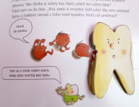 Moje zúbky, knižka o zuboch pre deti