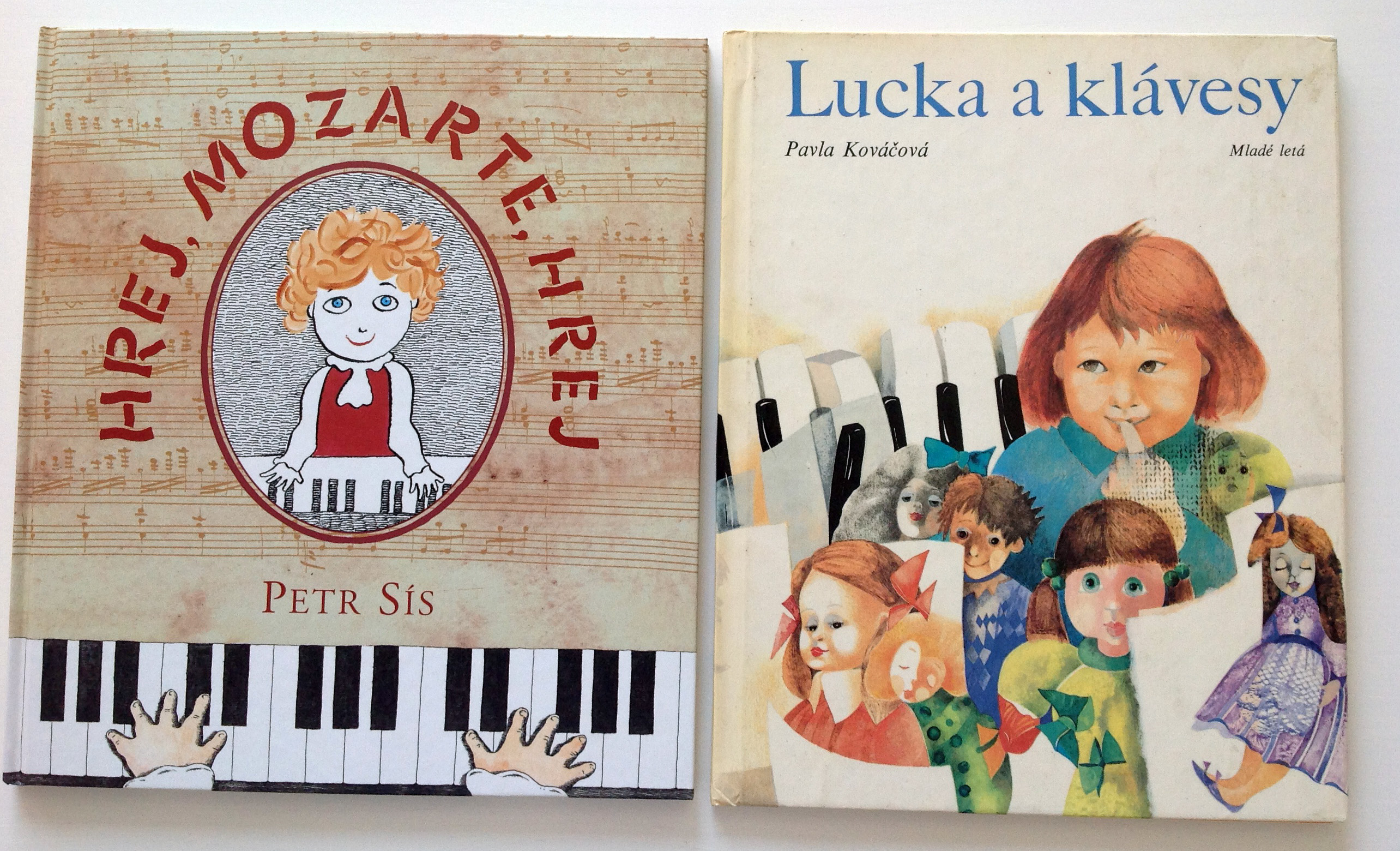 Hrej , Mozarte, hrej - Petr Sís - knižka pre malých klavíristov - hudobné aktivity pre deti, montessori hudobné aktivity, hudobné hry pre deti
