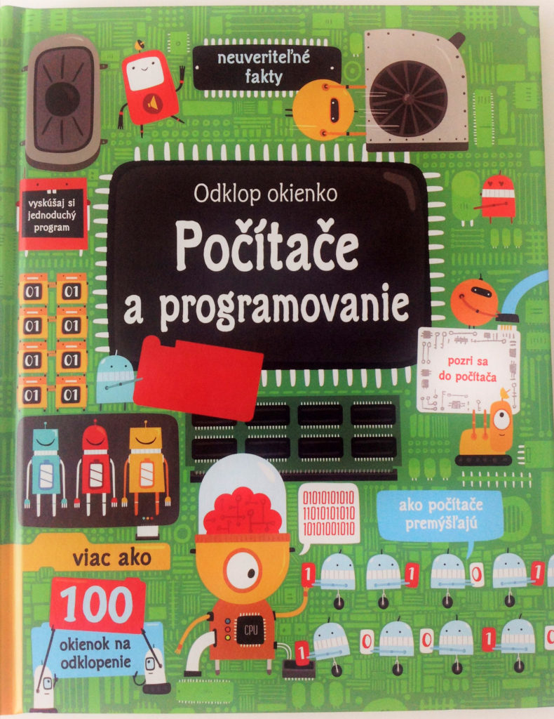 Počítače a programovanie - okienková knižka pre deti 6-10 rokov z vydavateľstva Svojtka