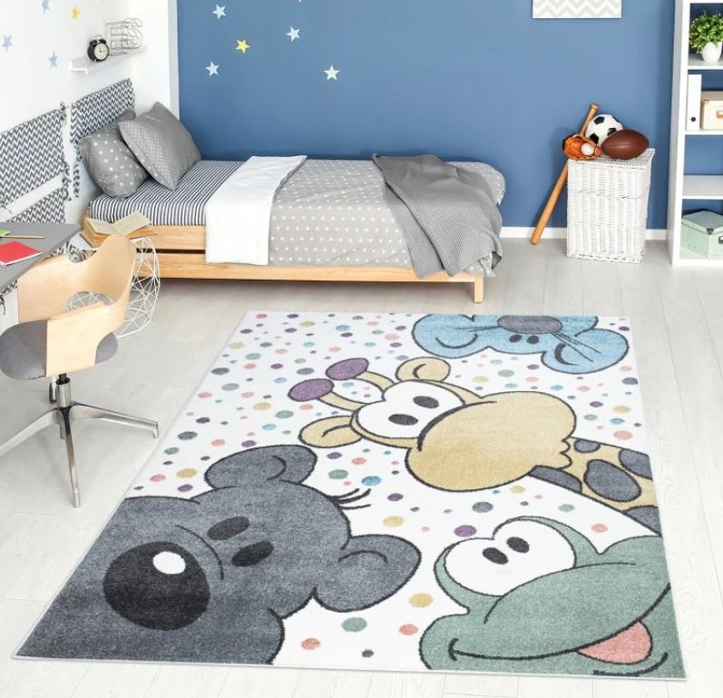 Detské koberce: Pohodlie, bezpečie a fantázia pre izbičku vašich detí